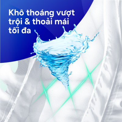 Combo 2 Tã dán người lớn Confidence Classic Day khô thoáng thấm hút size M/L gói 20+3 miếng