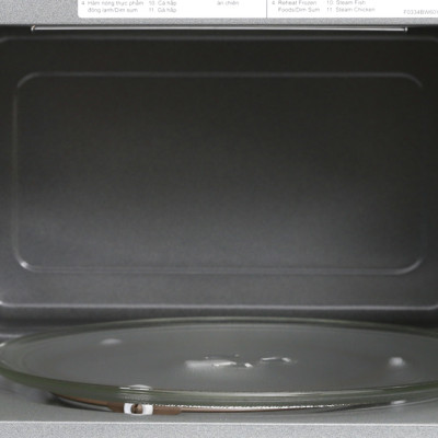 Lò Vi Sóng Inverter Tích Hợp Nướng Panasonic NN-GD37HBYUE - Dung tích 23L, Công suất 1000W, 15 thực đơn tự động, Bảng điền khiển điện tử, Công nghệ Inverter tiết kiệm điện năng - Hàng chính hãng - Bảo Hành Chính Hãng 12 tháng