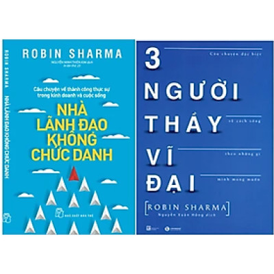 Combo 2Q: Ba Người Thầy Vĩ Đại + Nhà Lãnh Đạo Không Chức Danh