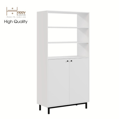 [Happy Home Furniture] CATY  , Kệ sách 6 tầng - chân sắt ,  90cm x 40cm x 180cm (DxRxC), KSA_017