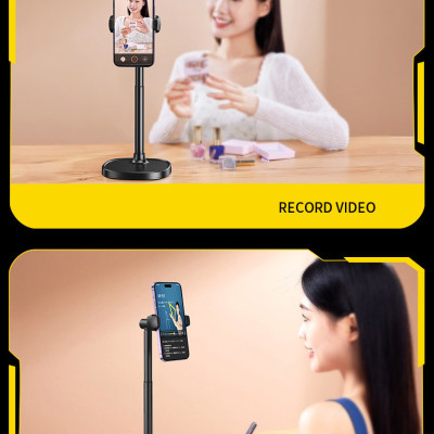 Chân livestream điện thoại Zaki có đế làm mát với sò lạnh - Hàng Chính Hãng