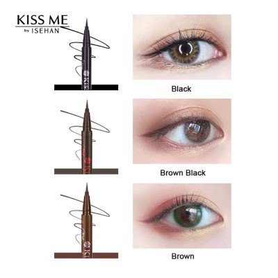 Bút Kẻ Mắt Nước Siêu Chống Trôi Nét Siêu Sắc Mãnh Kissme Heroine Make Smooth Liquid Eyeliner Super Keep (0.1 G)