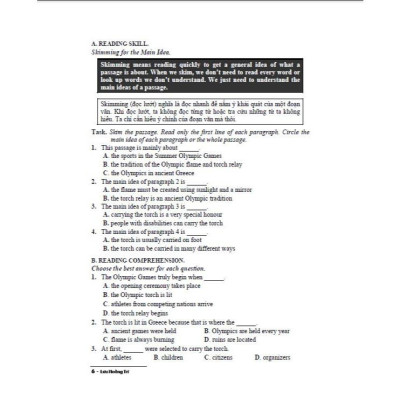 Sách - Kỹ năng đọc hiểu chuyên sâu tiếng Anh (Dùng chung cho các bộ SGK hiện hành) (HA-MK)