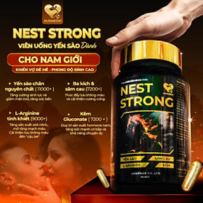 Viên uống yến sào hỗ trợ sinh lý nam Nest Strong - Ausmedic