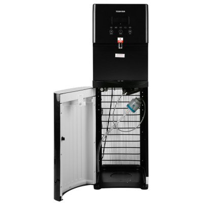 Cây nước nóng lạnh Toshiba RWF-W1830BV(K) - Chức năng Eco, tiết kiệm điện, Nút cảm ứng, Tự ngắt điện khi quá tải - Hàng chính hãng - Bảo hành 12 tháng, Chất lượng Nhật bản