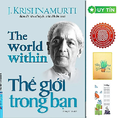 Thế Giới Trong Bạn - J. Krishnamurti (Tặng Kèm Bookmark CÚ MÈO + SỔ TAY XƯƠNG RỒNG)