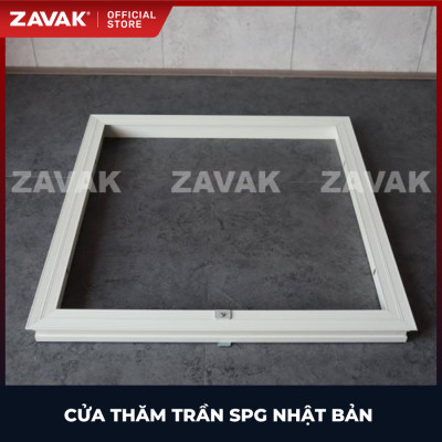 Nắp cửa thăm trần thạch cao ZAVAK SPG-68345/ 45x45cm/ màu trắng