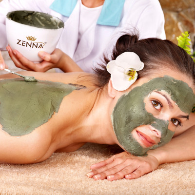 Mặt nạ bùn khoáng núi lửa kiểm soát dầu và mụn, thải độc tố, tái tạo da ZENNA Bentonite Clay 100g (2 túi 50g) - Set tiết kiệm - Phù hợp cho mọi loại da đặc biệt da dầu và mụn