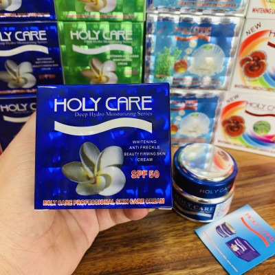 Kem HOLY CARE Nám Xanh Dương 20g -Làm Trắng - Giảm Thâm Nám - Tàn Nhang