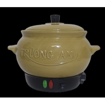 Nồi nấu nhanh NK07 vàng - Hàng chính hãng - Gốm sứ cao cấp  - Điện gia dụng