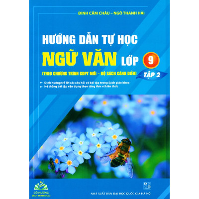 Sách - Combo hai tập Hướng dẫn tự học Ngữ Văn lớp 9 (Bộ sách Cánh Diều)