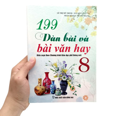 Sách - 199 Dàn Bài Và Bài Văn Hay 8