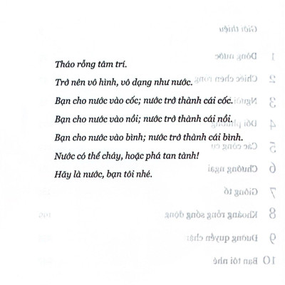 Hãy Là Nước: Triết Lý Sống Từ Huyền Thoại Võ Thuật Lý Tiểu Long