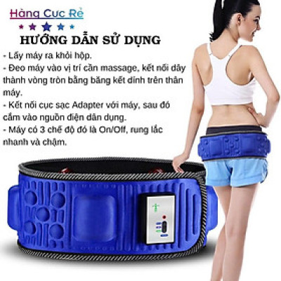 Máy Massage Rung Nóng X5 Cao Cấp – Đai Massage Hồng Ngoại Thư Giãn Toàn Thân Hiệu Quả