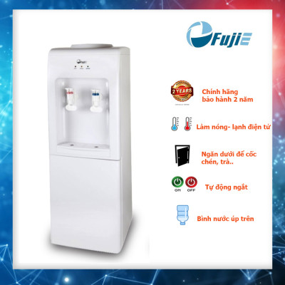 Cây Nước Nóng Lạnh 2 Vòi FUJIE WD1105E - Hàng Chính Hãng