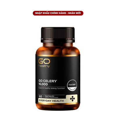 Bộ Sản Phẩm Tăng Cường Sinh Lực, Sinh Lý Nam Cho Người Bị Gout: Viên Gout Go Celery 16000mg 30 Viên, Viên Tăng Cường Sinh Lý Nam Go Man Plus 30 Viên