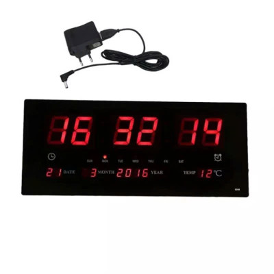 Đồng Hồ LED Vạn Niên Treo Tường Đa Năng với Báo Nhiệt Độ Kỹ Thuật Số - Mẫu Mới Năm Nay