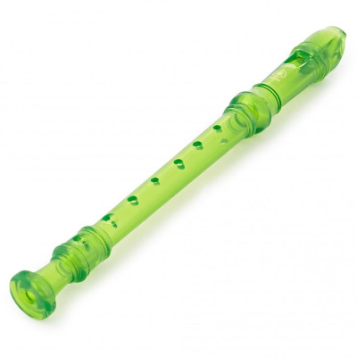 Học Cụ Giáo Dục - Sáo Dọc Recorder Soprano Rainbow - Yamaha YRS-20BG - Màu Xanh Lá
