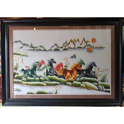 TRANH THÊU TAY - MÃ ĐÁO THÀNH CÔNG