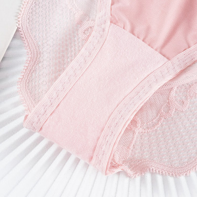 Combo 5 Quần Lót Nữ Lụa Bóng Phối Ren Cao Cấp Q8093 – Mềm Mịn, Sang Trọng, Co Giãn 4 Chiều