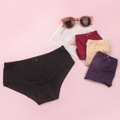 Quần Lót Nữ Cotton Nhập Khẩu Cạp Cao LUPERI LU3QL75 Dáng Hipster Mềm Mịn, Co Giãn, Không Lằn Mông, Kháng Khuẩn, Khử Mùi Tốt