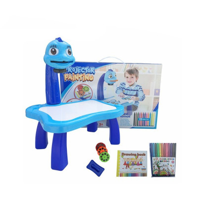 Bàn vẽ đa năng có khả năng phát nhạc và ánh sáng, Bàn học vẽ có đèn chiếu hình thông minh phát triền khả năng sáng tạo cho bé yêu - Chính hãng MINIIN (Giao mẫu ngẫu nhiên)