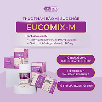 Thực phẩm bảo vệ sức khỏe Eucomix-M