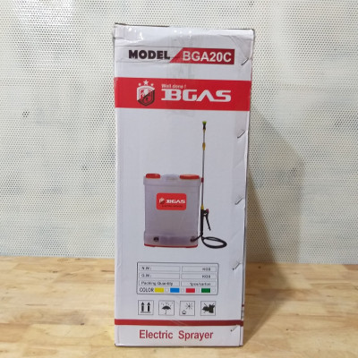 Máy phun thuốc trừ sâu chạy điện 8V Bgas BGA20C 20 lít