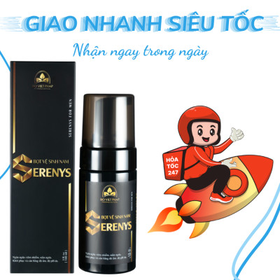 Bọt vệ sinh Serenys 100ml – Ngăn ngừa nấm ngứa ở nam