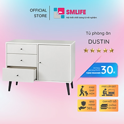 Tủ phòng ăn bằng gỗ thiết kế đẹp SMLIFE Dustin
