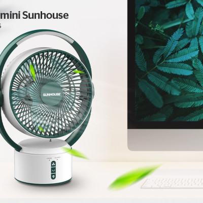 Quạt sạc Sunhouse SHD7116 (25W) - Hàng chính hãng