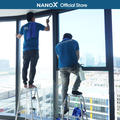Phim cách nhiệt NanoX P70 sáng màu, độ trong suốt cao, chống IR & UV cho nhà kính