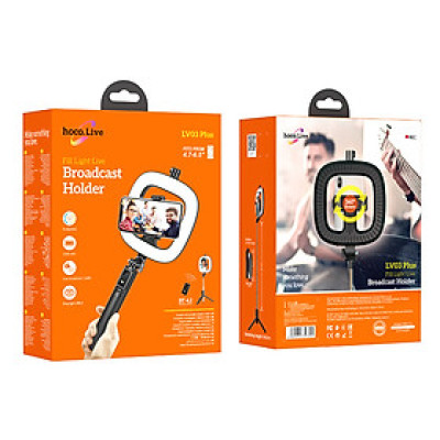Gía Đỡ Livestream tích hợp đèn LV03 PLUS_ Hàng chính hãng