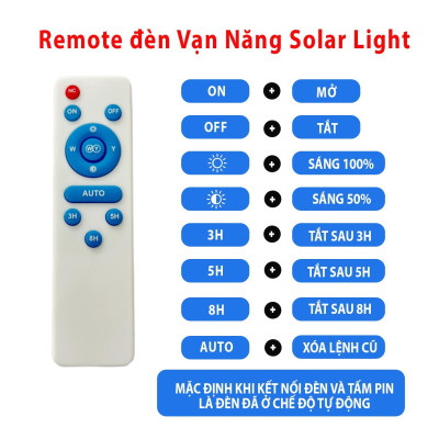 Đèn pha năng lượng mặt trời Vạn Năng Solar 60W