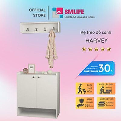 Kệ treo đồ sảnh ra vào SMLIFE Harvey