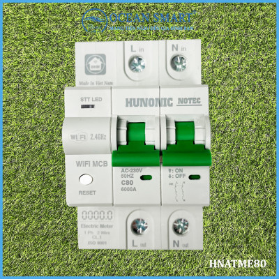 Aptomat Thông Minh Đo Năng Lượng HUNONIC Notec - HNATME