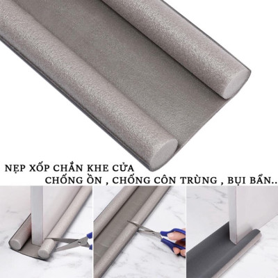 Thanh Chắn Cửa, Ron Chặn Khe Cửa, Chắn Gió Điều Hoà, Chặn Cửa Chống Va Đập, Ngăn Côn Trùng Dài 95cm