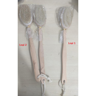 Bàn Chải Tắm Tạo Bọt, Tẩy Da Chết Body, Gậy Chà Da Khi Tắm Massage Body Cực Đã - Loại Tháo Rời (Chọn Loại) (Xả Hàng)