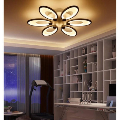 Đèn LED Mâm Ốp Trần MN006 , đèn LED chiếu sáng tô điểm Phòng Khách, Đèn ốp trần phòng nghỉ - 3 cách thức Sáng DT