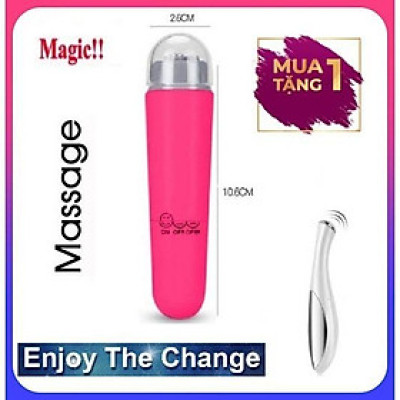 (Có Hàng Sẵn) Combo 02 Massage Mắt Mini Nhỏ Gọn Cầm Tay Tặng Kèm Sẵn Pin New Model FS1072