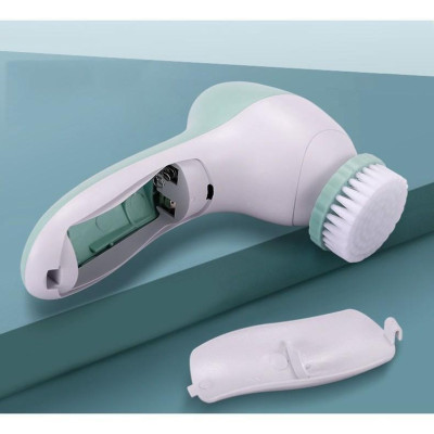 Máy Rửa Mặt Rung 5 Đầu Thay Thế Loại Bỏ Vi Khuẩn, Bụi Bẩn Có Hại (Hàng Nhập Khẩu) B0210