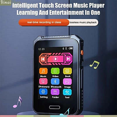 Ruizu C3 - Máy Nghe Nhạc HiFi Lossless Có Loa Ngoài, Bluetooth 5.0, Lặp Đoạn A-B, Kiểu Dáng Thể Thao( Tặng Kèm Thẻ Nhớ 16GB) - Hàng chính hãng