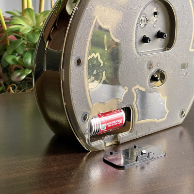 Đồng hồ Rhythm 4SE504WR18 Kt 18.0 x 20.0 x 9.0cm, 740g Vỏ nhựa. Dùng Pin.