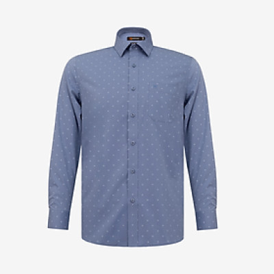 Áo sơ mi nam dài tay mã Khatoco A1MD498T1-CNIN765-2704-D