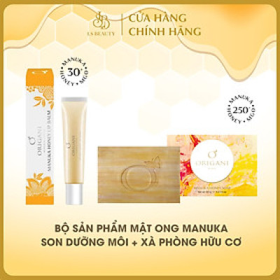 Combo Son dưỡng và Xà phòng hương mật ong Manuka