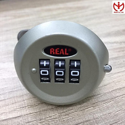 Khóa tủ 3 số REAL RL9047 dùng cho tủ gỗ và tủ sắt - MSOFT