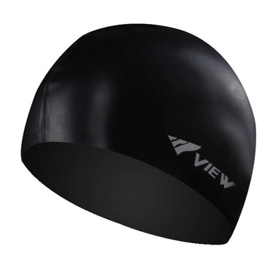 Bộ Kính Bơi VIEW V610 BK (Đen) Chống Sương Mù Chống tia UV Và Nón Bơi View V31(Đen) - Hàng chính hãng 100% sản xuất tại Nhật Bản