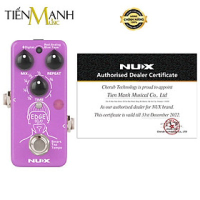 Phơ Đàn Guitar Nux Delay NDD3 Edge - Bàn Đạp Effect Pedal Mini Core NDD-3 Hàng Chính Hãng