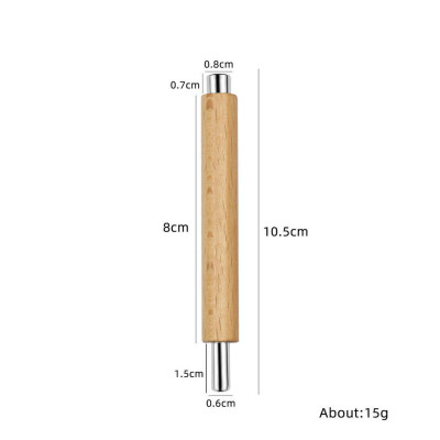 Cây Nam Châm Đẩy Mắt Mèo 2in1 Cán Gỗ Vàng Tròn 2 Đầu To Nhỏ Làm Nail Tiện Lợi, Lực Hút Mạnh, Chống Va Đập, Hút Mắt Mèo Siêu Sáng Nữ Women