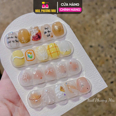 Set 50 Thanh Gắn Móng Mẫu Đầu Vuông Tròn Bằng Nhựa Mica Làm Nail, Trưng Bày Nailbox Chuyên Nghiệp, Cho Salon Và Cá Nhân Nữ Women